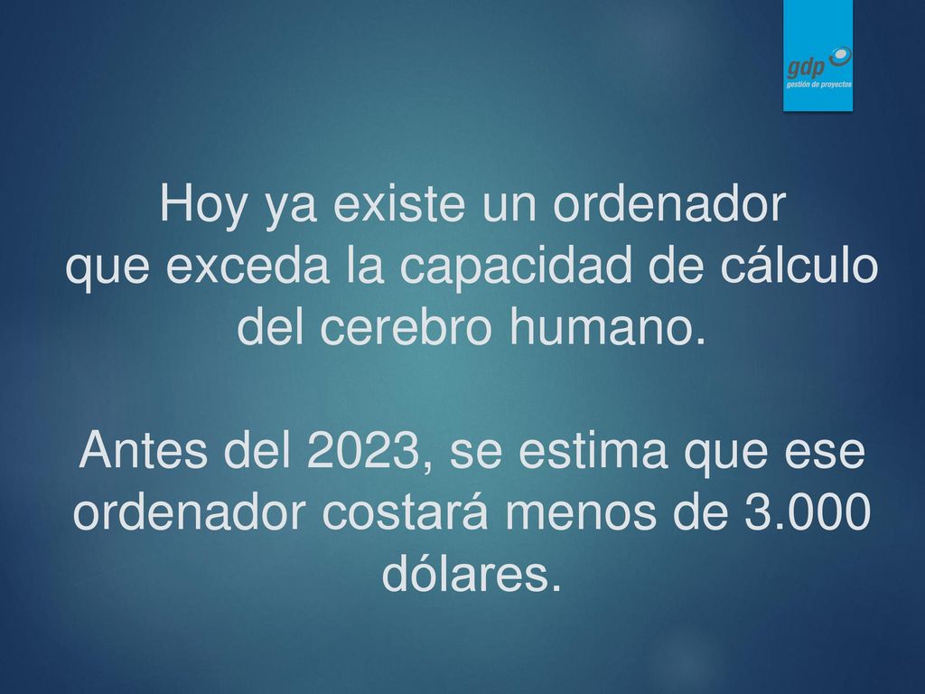 Hoy ya existe un ordenador que exceda la capacidad de cálculo del cerebro humano.