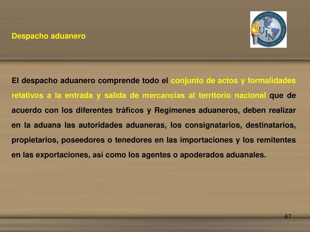 Despacho aduanero