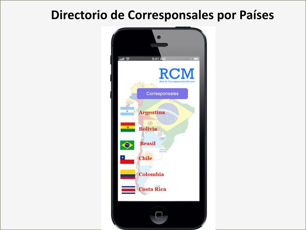 Directorio de Corresponsales por Países