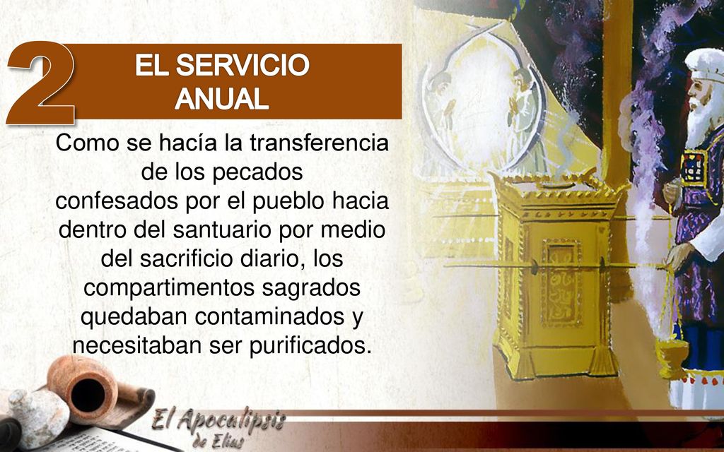 2 El servicio anual Como se hacía la transferencia de los pecados