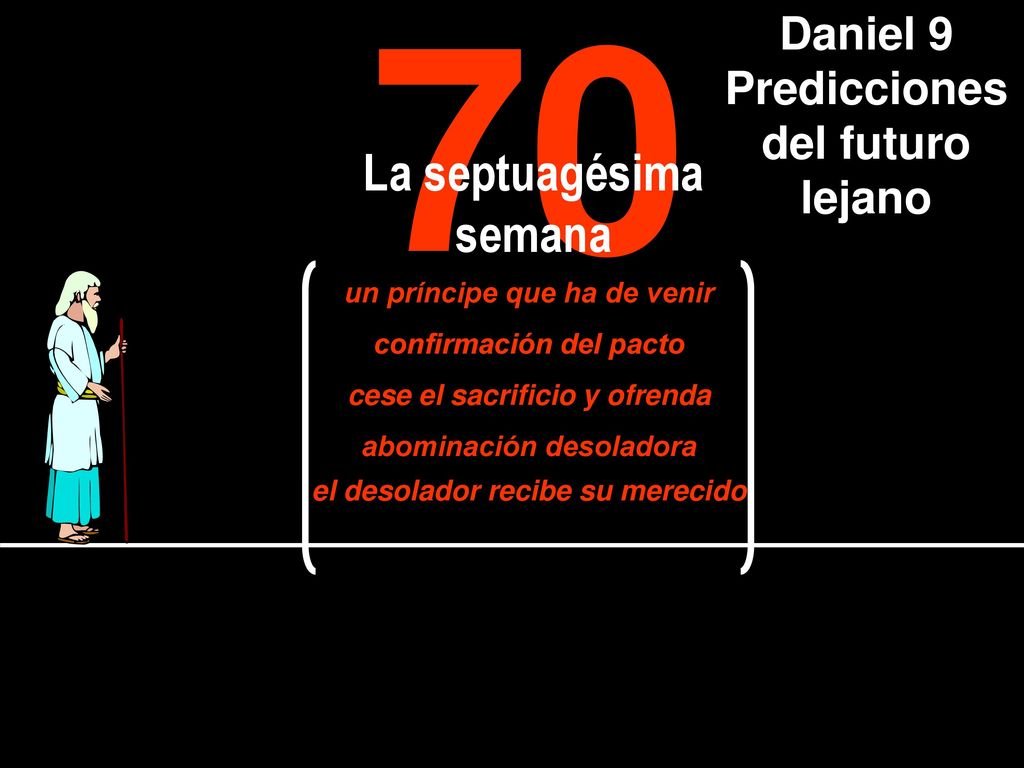 70 La septuagésima semana Daniel 9 Predicciones del futuro lejano