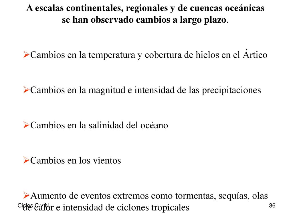 Cambios en la temperatura y cobertura de hielos en el Ártico