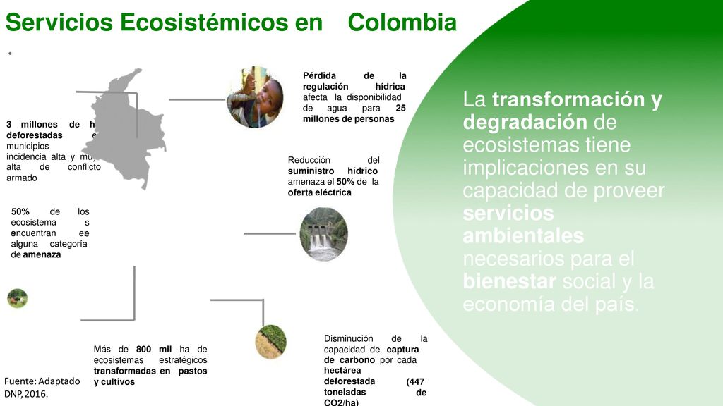 Servicios Ecosistémicos en Colombia