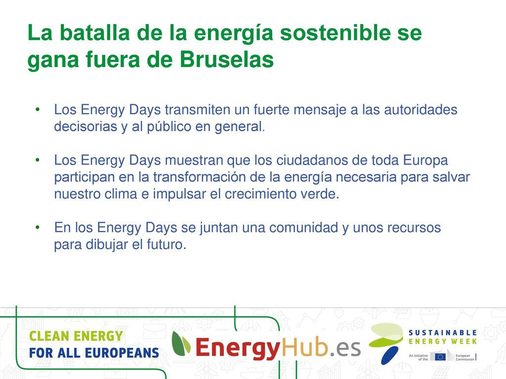 La batalla de la energía sostenible se gana fuera de Bruselas