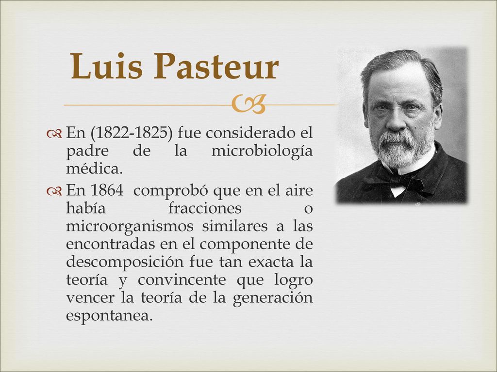 Historia de la Microbiología y la Parasitología - ppt video online descargar
