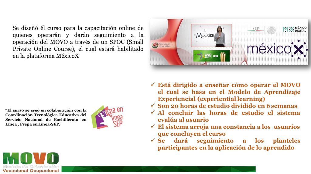 Son 20 horas de estudio dividido en 6 semanas