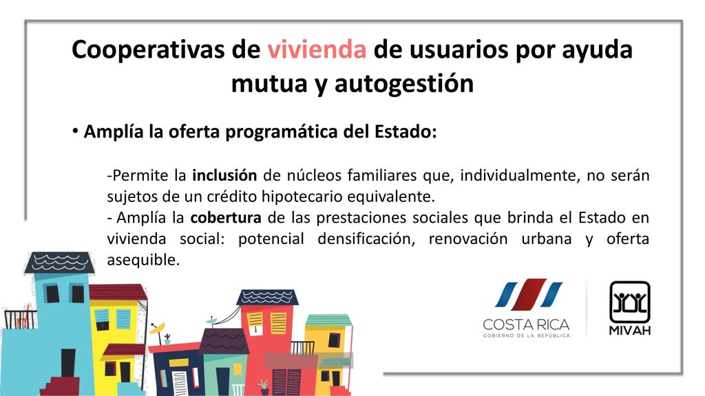 Cooperativas de vivienda de usuarios por ayuda mutua y autogestión