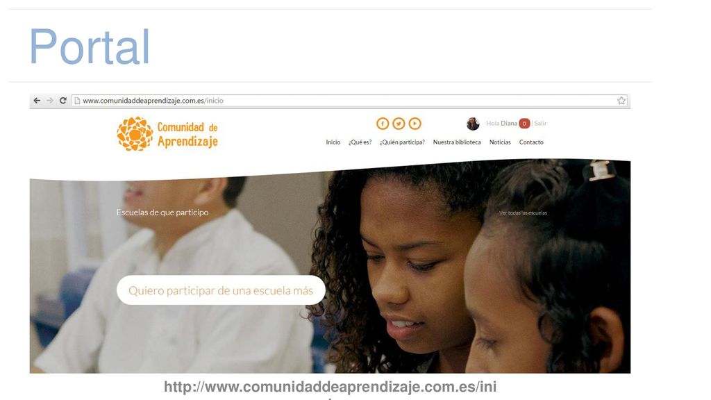 Resultados Mayor número de entidades gubernamentales con Comunidades de Aprendizaje como proyecto educativo.