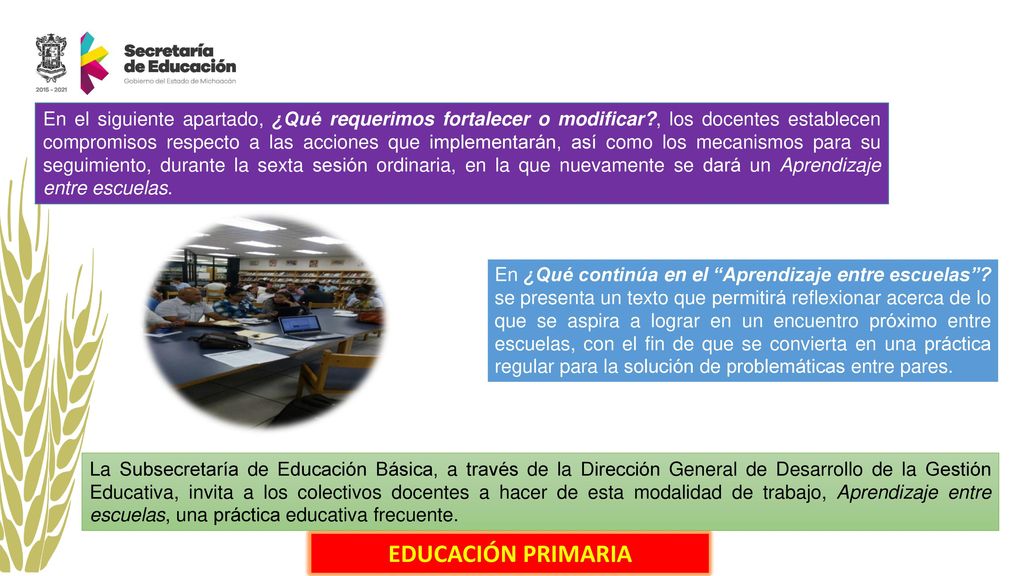 En el siguiente apartado, ¿Qué requerimos fortalecer o modificar