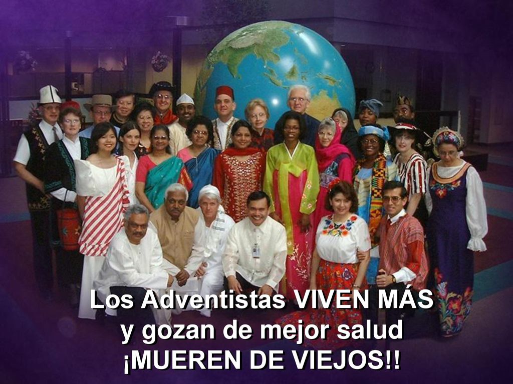 Los Adventistas VIVEN MÁS y gozan de mejor salud