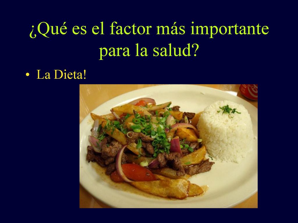 ¿Qué es el factor más importante para la salud