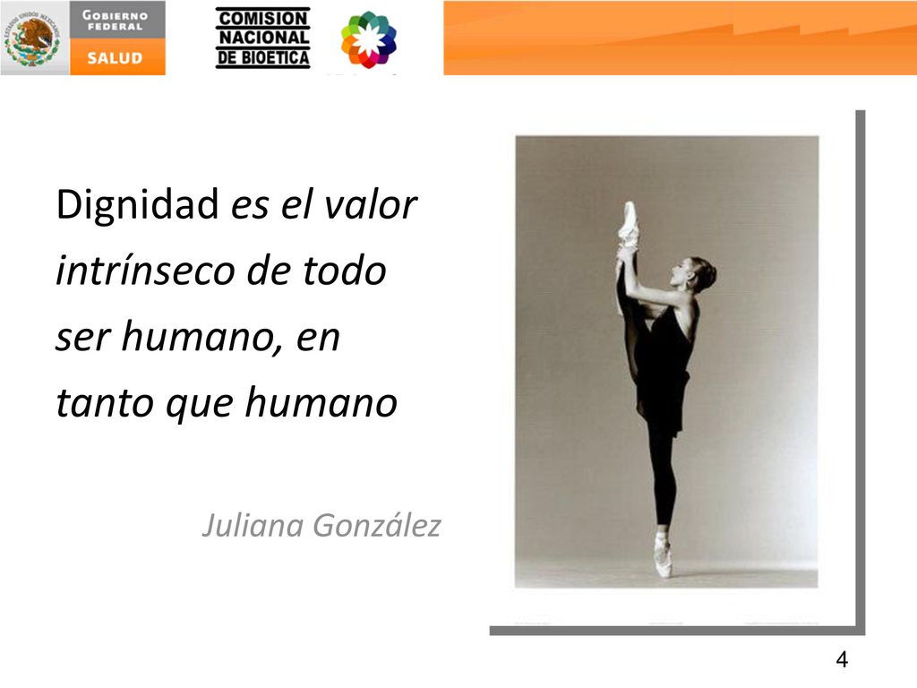 Dignidad es el valor intrínseco de todo ser humano, en