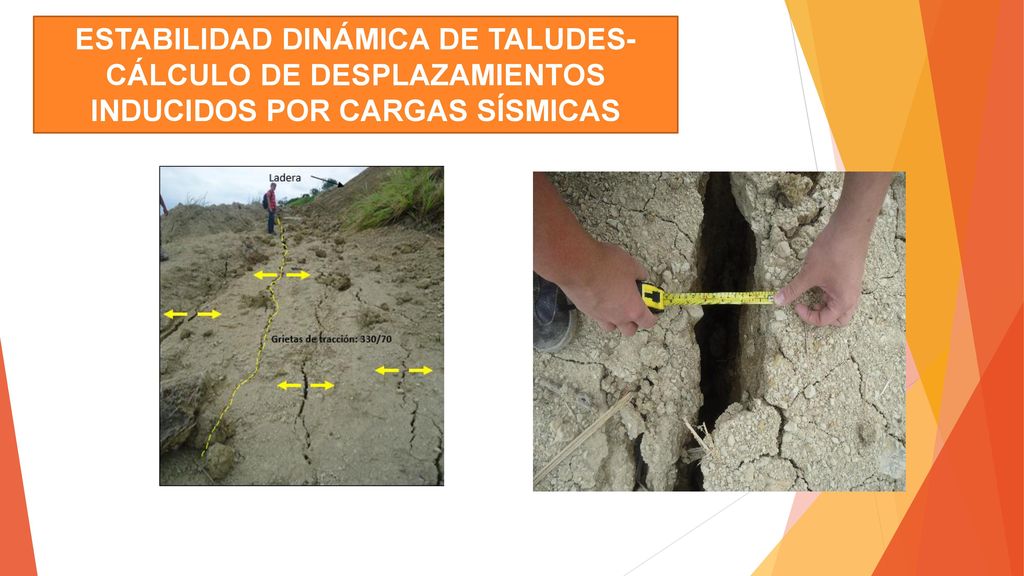 ESTABILIDAD DINÁMICA DE TALUDES-CÁLCULO DE DESPLAZAMIENTOS INDUCIDOS POR CARGAS SÍSMICAS