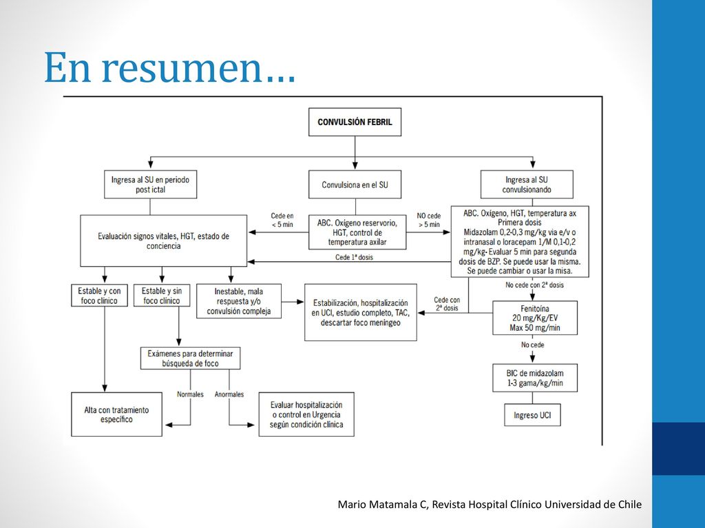 En resumen… Mario Matamala C, Revista Hospital Clínico Universidad de Chile