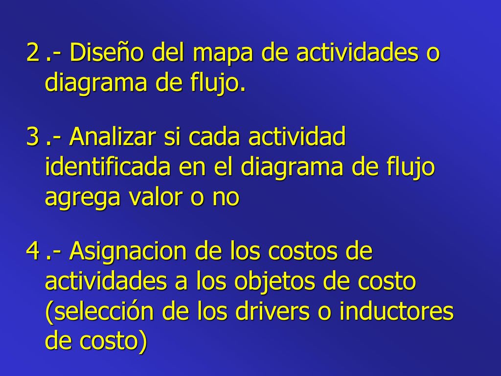 .- Diseño del mapa de actividades o diagrama de flujo.
