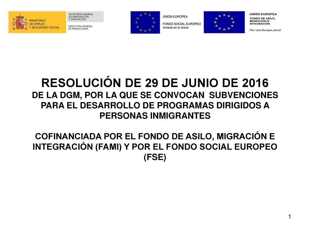 RESOLUCIÓN DE 10 DE MARZO DE 2015 DE LA DIRECCIÓN GENERAL DE MIGRACIONES