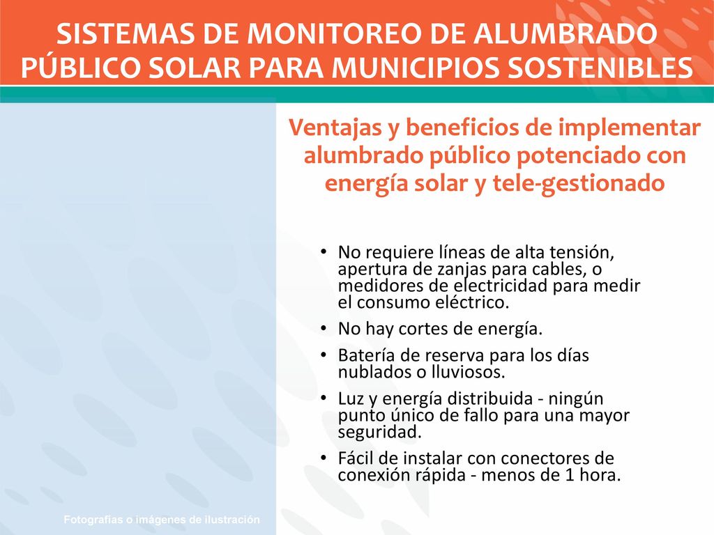 SISTEMAS DE MONITOREO DE ALUMBRADO PÚBLICO SOLAR PARA MUNICIPIOS SOSTENIBLES