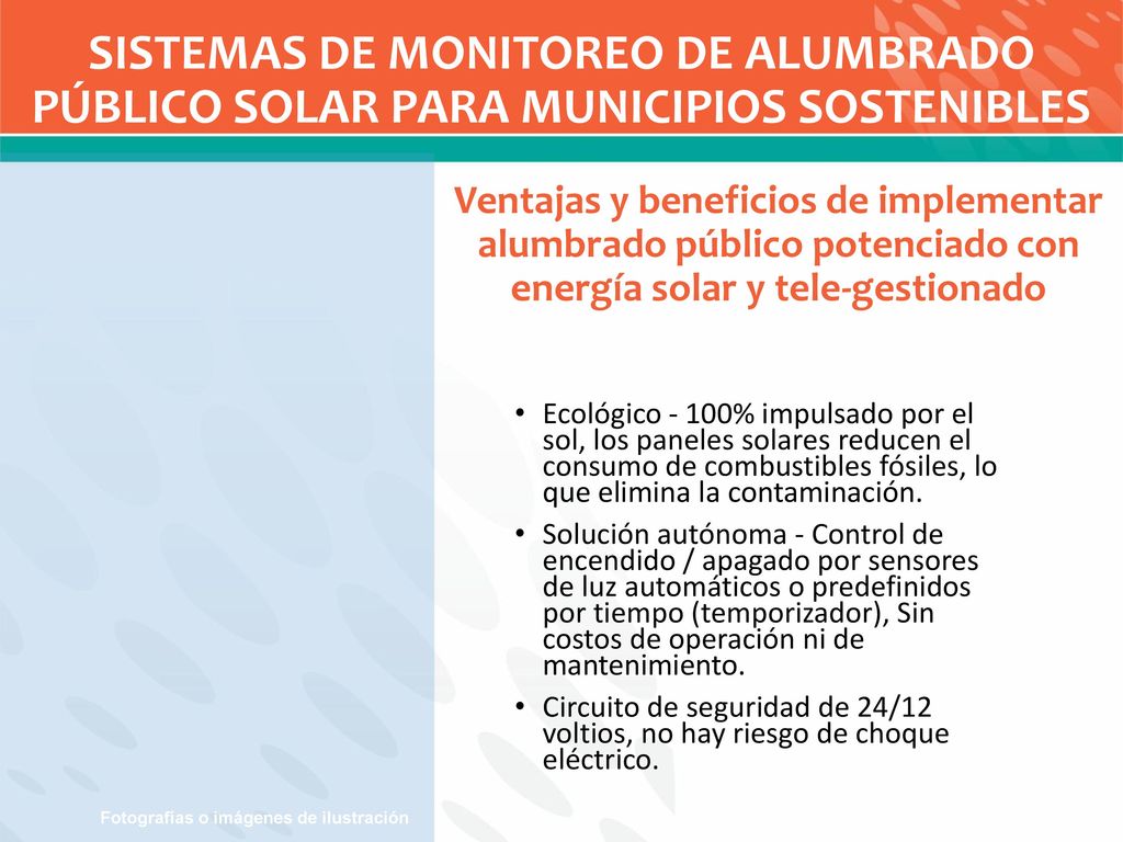 SISTEMAS DE MONITOREO DE ALUMBRADO PÚBLICO SOLAR PARA MUNICIPIOS SOSTENIBLES
