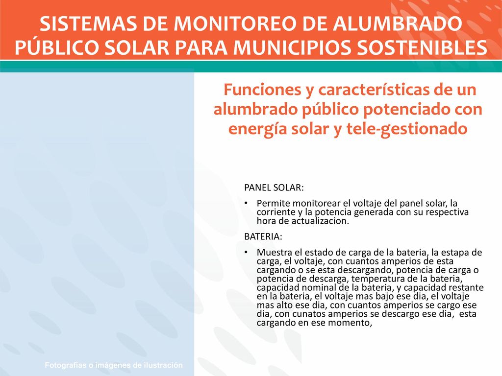 SISTEMAS DE MONITOREO DE ALUMBRADO PÚBLICO SOLAR PARA MUNICIPIOS SOSTENIBLES