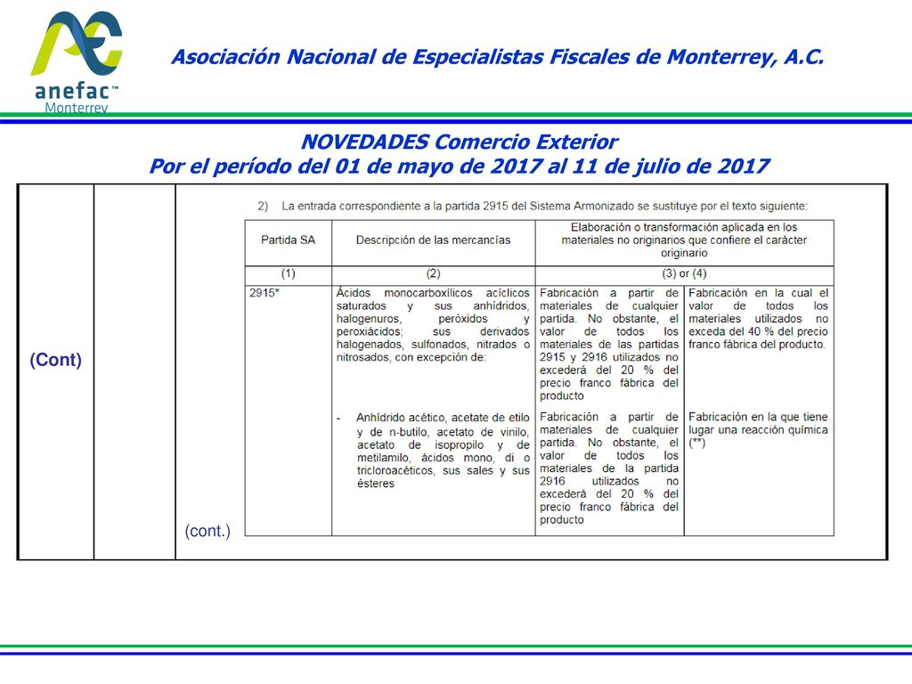Asociación Nacional de Especialistas Fiscales de Monterrey, A.C.