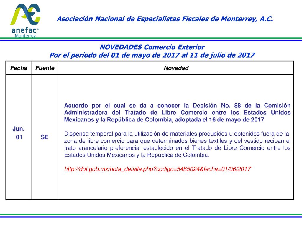 Asociación Nacional de Especialistas Fiscales de Monterrey, A.C.