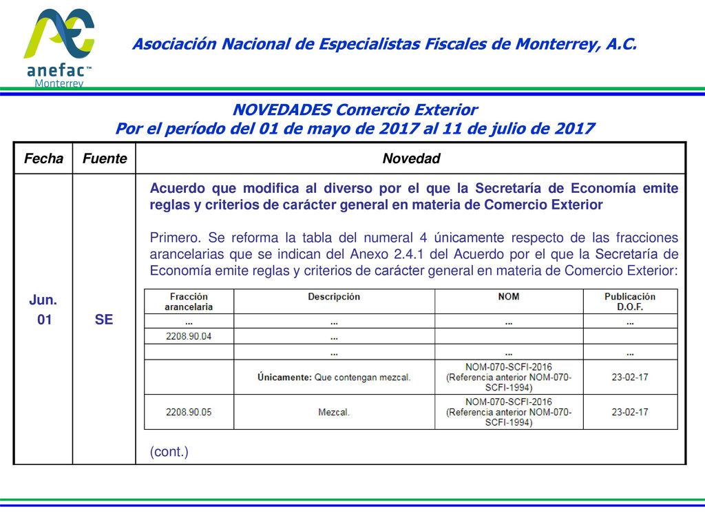 Asociación Nacional de Especialistas Fiscales de Monterrey, A.C.