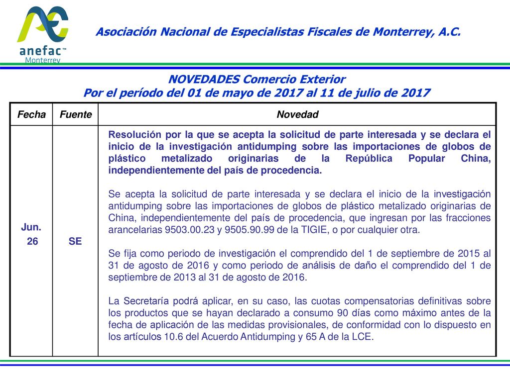 Asociación Nacional de Especialistas Fiscales de Monterrey, A.C.