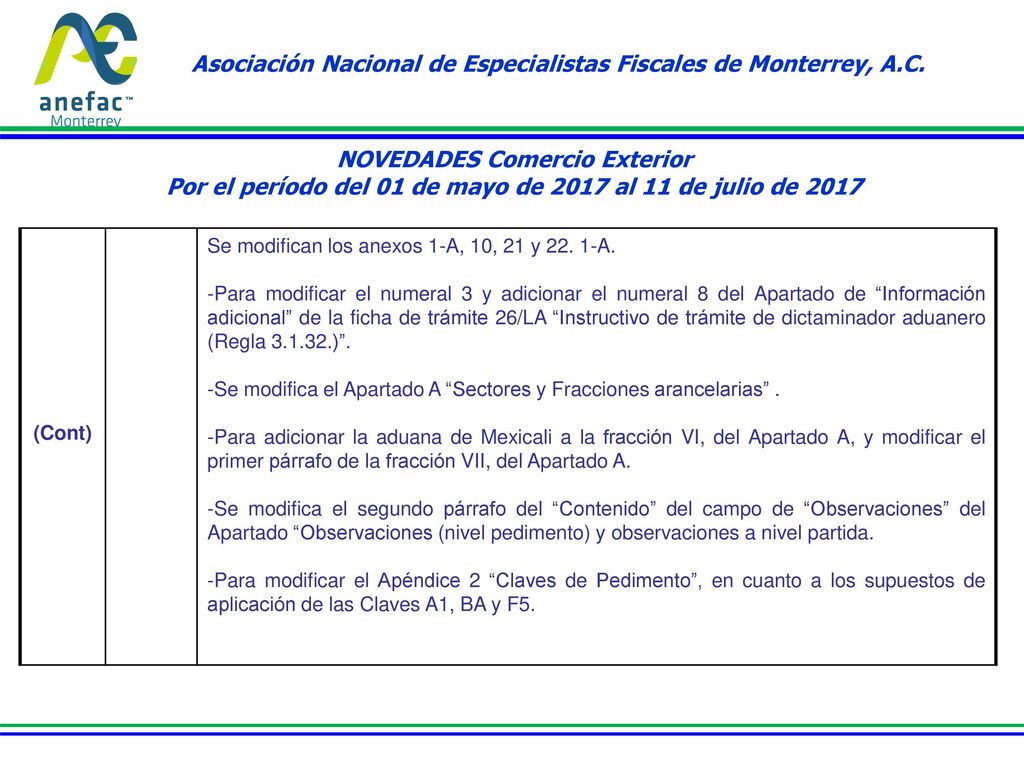 Asociación Nacional de Especialistas Fiscales de Monterrey, A.C.