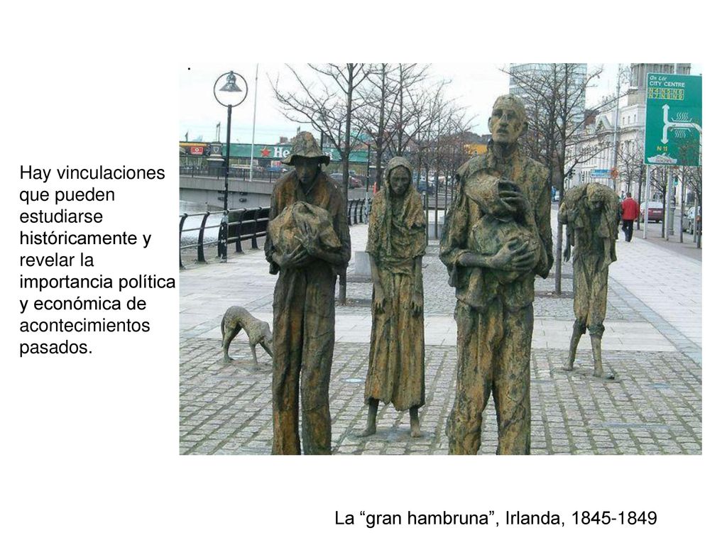. Hay vinculaciones. que pueden estudiarse históricamente y revelar la importancia política. y económica de.