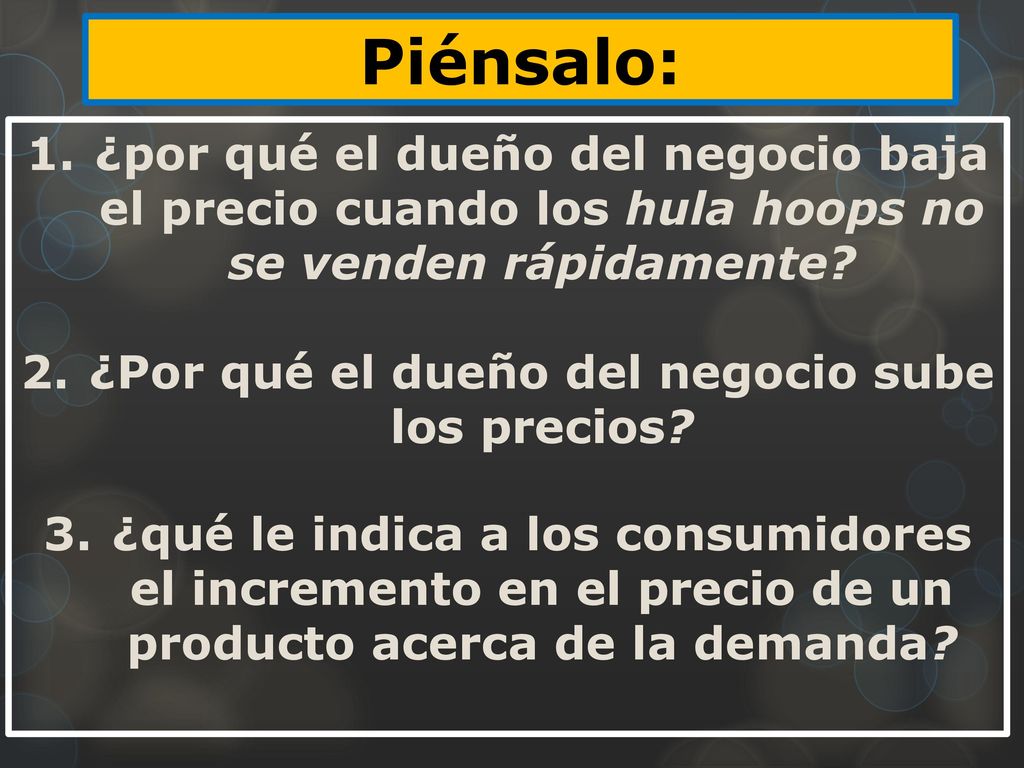 ¿Por qué el dueño del negocio sube los precios