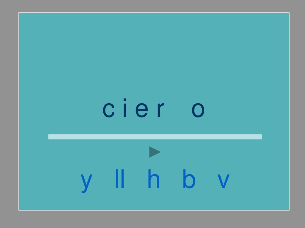 c i e r v o y ll h b v