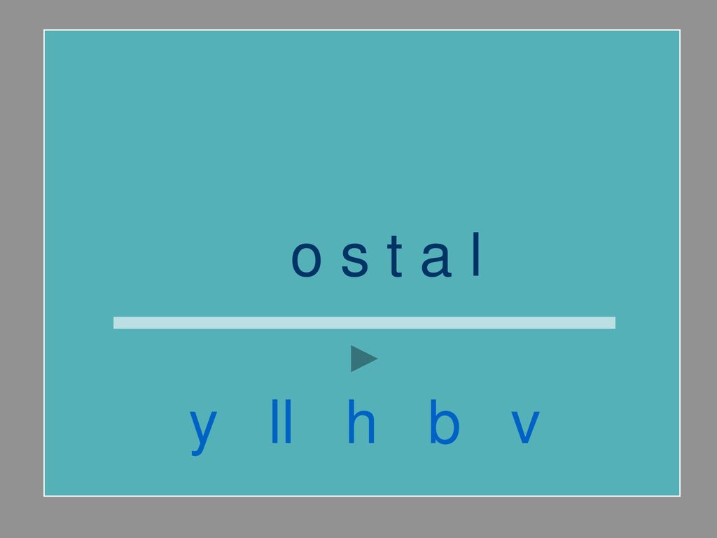 h o s t a l y ll h b v