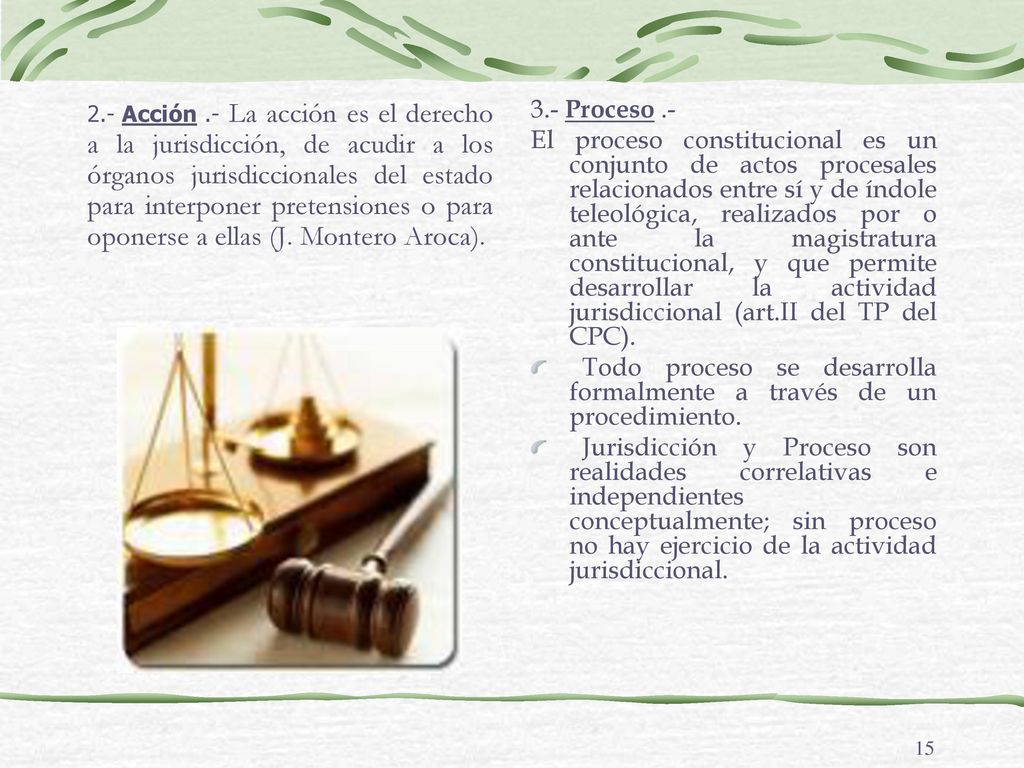 Todo proceso se desarrolla formalmente a través de un procedimiento.
