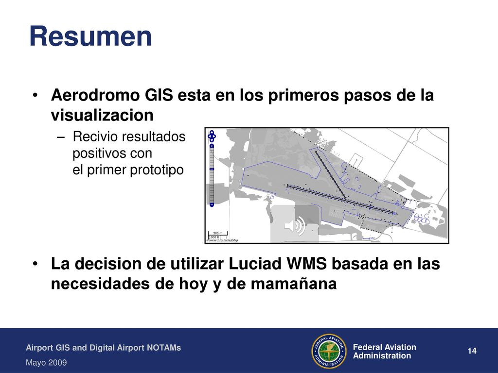 Resumen Aerodromo GIS esta en los primeros pasos de la visualizacion