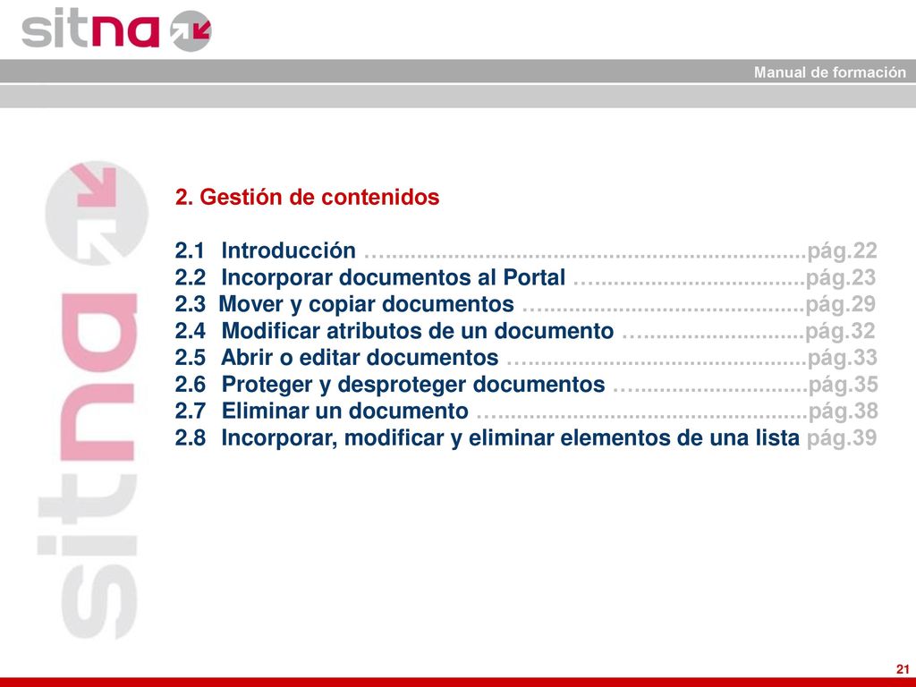 2.8 Incorporar, modificar y eliminar elementos de una lista pág.39