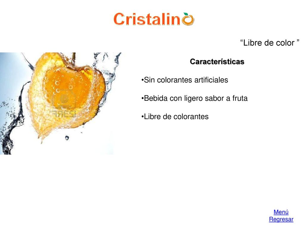 Cristalinii Libre de color Características