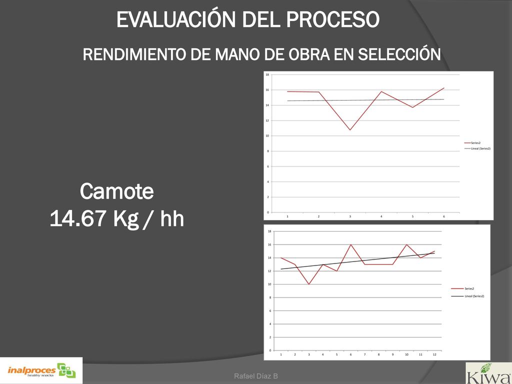 EVALUACIÓN DEL PROCESO RENDIMIENTO DE MANO DE OBRA EN SELECCIÓN