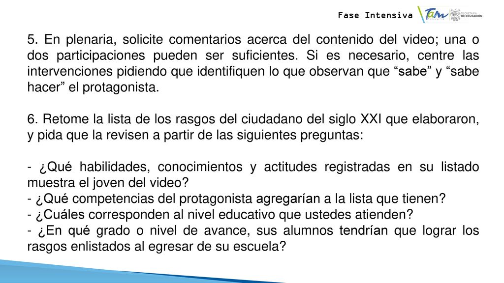 - ¿Qué competencias del protagonista agregarían a la lista que tienen
