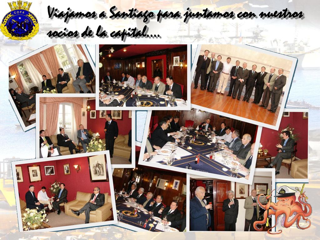 Viajamos a Santiago para juntamos con nuestros socios de la capital….