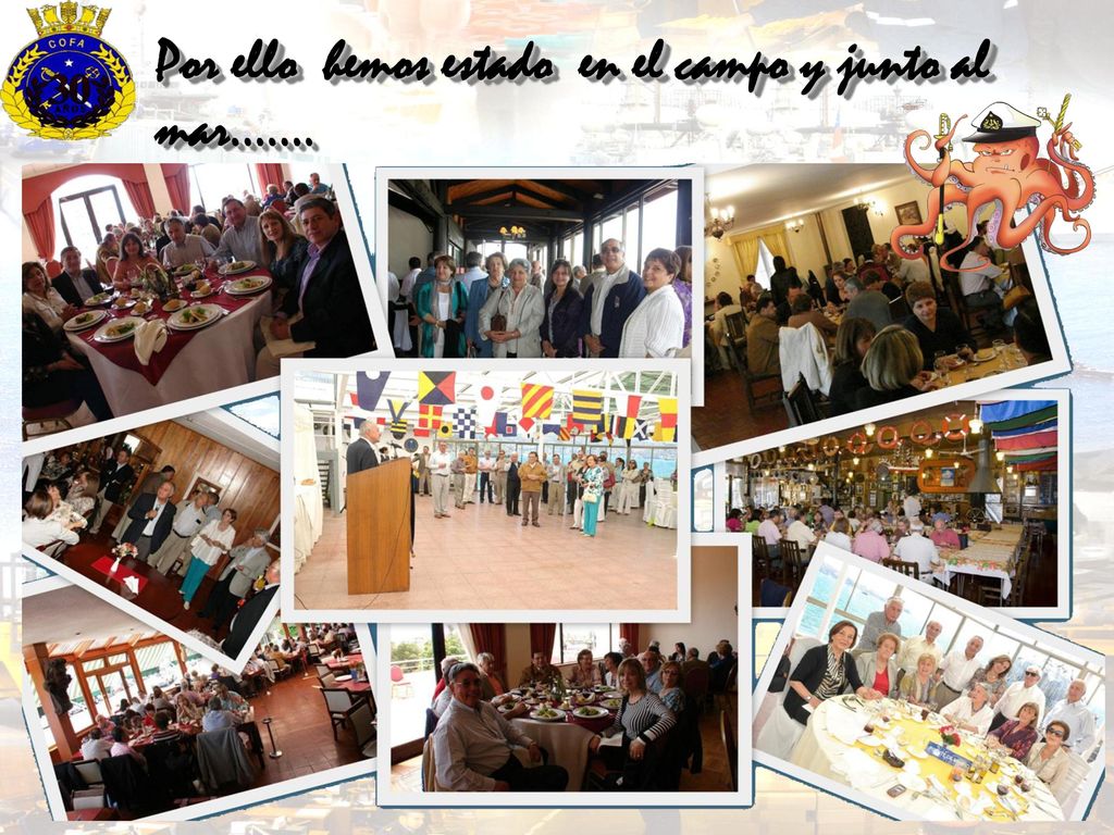 Por ello hemos estado en el campo y junto al mar…….