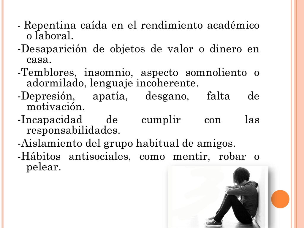 -Desaparición de objetos de valor o dinero en casa.