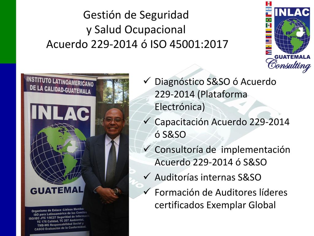 Gestión de Seguridad y Salud Ocupacional Acuerdo ó ISO 45001:2017