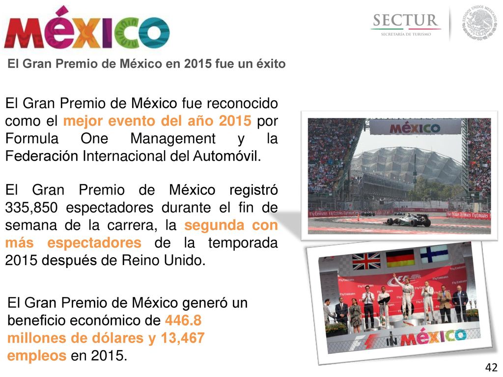 El Gran Premio de México en 2015 fue un éxito