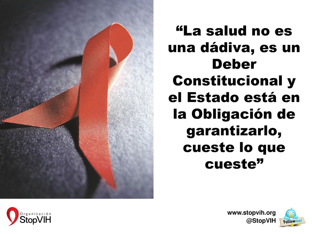 La salud no es una dádiva, es un Deber Constitucional y el Estado está en la Obligación de garantizarlo, cueste lo que cueste
