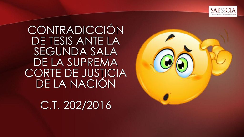 CONTRADICCIÓN DE TESIS ANTE LA SEGUNDA SALA DE LA SUPREMA CORTE DE JUSTICIA DE LA NACIÓN C.T.