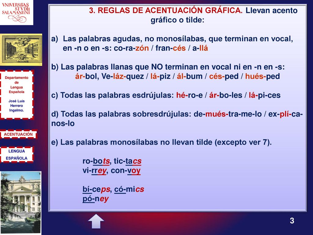 ár-bol, Ve-láz-quez / lá-piz / ál-bum / cés-ped / hués-ped
