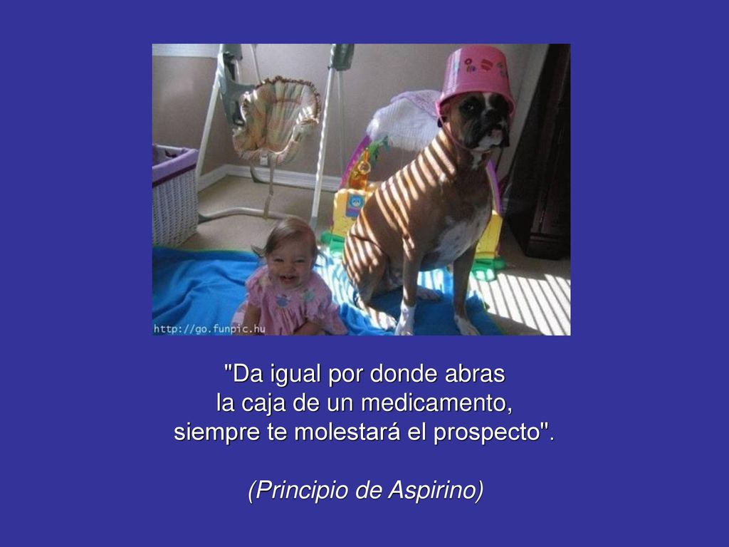 Da igual por donde abras la caja de un medicamento,