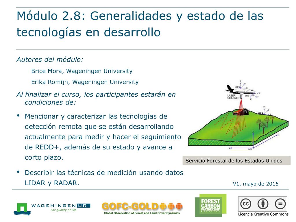 Módulo 2.8: Generalidades y estado de las tecnologías en desarrollo