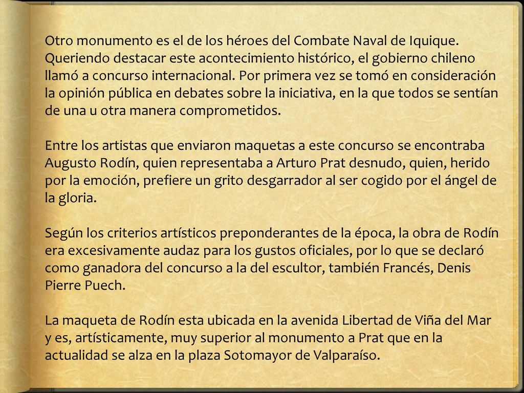 Otro monumento es el de los héroes del Combate Naval de Iquique