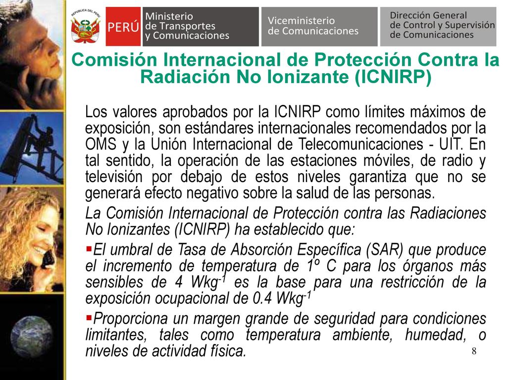 Comisión Internacional de Protección Contra la Radiación No Ionizante (ICNIRP)